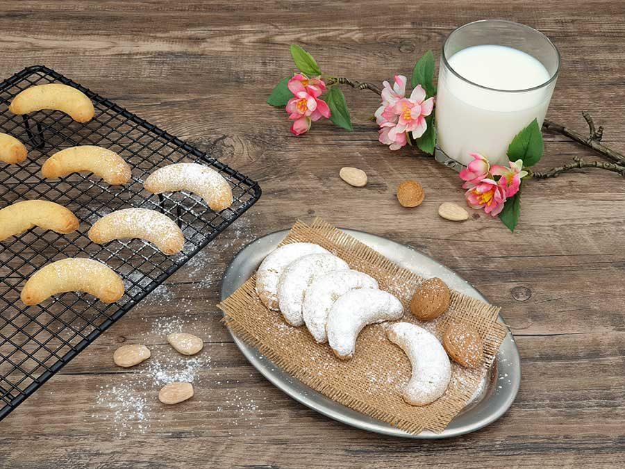 Cookie Magic VANILLA CRESCENTS Christmas Cookies Low Carb Keto Gluten Free Baking - Image 5