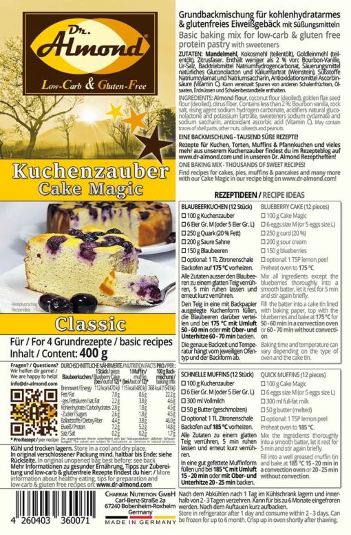 Cake Magic CLASSIC Basic Baking Mix for cakes, cookies, pancakes and more - low carb, gluten free, soy free, keto - Image 11