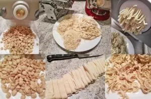 Instructions: How to make your own homemade pasta with zero carbs – utensils & pasta makers