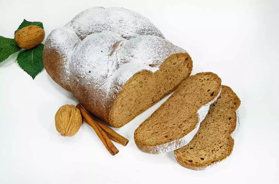 Walnut Cinnamon Brioche | low carb gluten free keto buns | protein baking mix