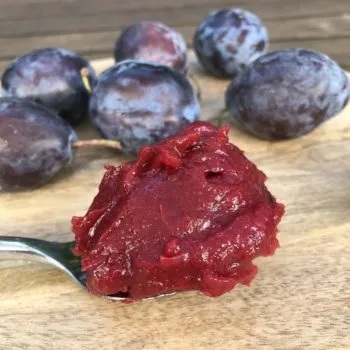 Recipe Plum Crème for cakes, desserts, ice cream low-carb gluten-free