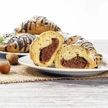 Recipe Nut-Nougat Croissants low-carb gluten-free