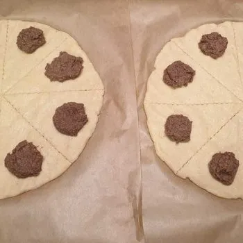 Recipe Nut-Nougat Croissants low-carb gluten-free