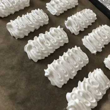 Recipe Meringue low-carb keto low-cal