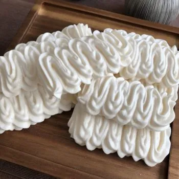 Recipe Meringue low-carb keto low-cal